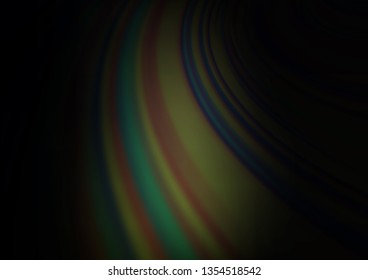 Dark Green vector blurred and colored background. Shining colorful illustration in a Brand new style. The template can be used for your brand book.