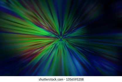 Dark Green vector blurred and colored pattern. Glitter abstract illustration with gradient design. New way of your design.