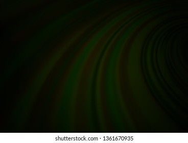Dark Green vector blurred and colored background. Colorful abstract illustration with gradient. A completely new design for your business.