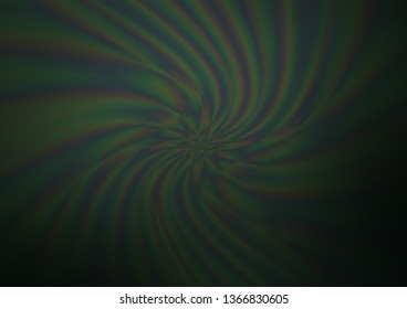 Dark Green vector blurred and colored background. Colorful illustration in blurry style with gradient. The template for backgrounds of cell phones.