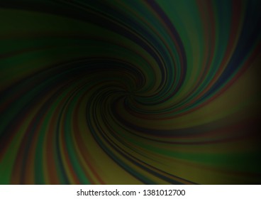 Dark Green vector blurred and colored template. Colorful illustration in blurry style with gradient. A new texture for your design.