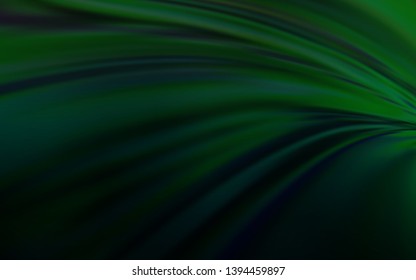Dark Green vector blurred and colored pattern. Abstract colorful illustration with gradient. Smart design for your work.