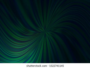 Dark Green vector blurred and colored template. Shining colorful illustration in a Brand new style. The best blurred design for your business.