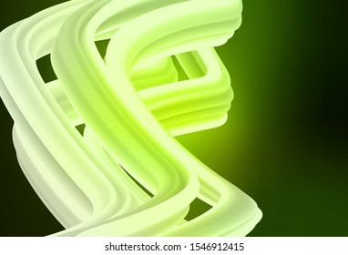 Dark Green vector blurred and colored pattern. Abstract colorful illustration with gradient. New style for your business design.