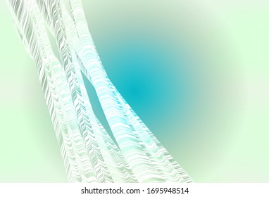 Dark Green vector blurred and colored pattern. An elegant bright illustration with gradient. Blurred design for your web site.