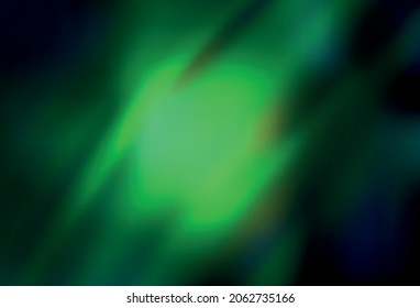 Dark Green vector blurred and colored pattern. New colored illustration in blur style with gradient. Completely new design for your business.