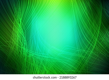 El vector verde oscuro es un patrón borroso y colorido. Una ilustración de color completamente nueva en un estilo borroso. Nuevo estilo para el diseño de su negocio.