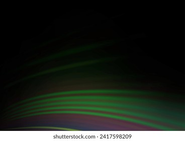 Vector verde oscuro borroso y fondo de color. Ilustración abstracta colorida con gradiente. El mejor diseño borroso para su negocio.