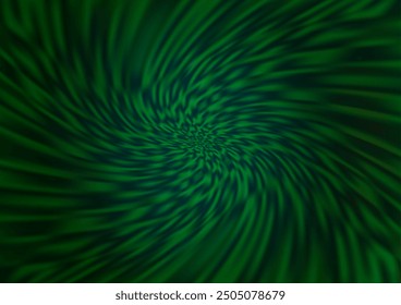 Dark Green vector blurred and colored template. Colorful illustration in abstract style with gradient. A completely new design for your business.