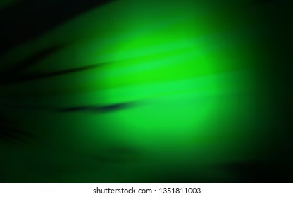 Dark Green vector blurred pattern. Modern abstract illustration with gradient. Completely new design for your business.