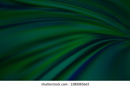 Dark Green vector blurred pattern. Colorful illustration in abstract style with gradient. The best blurred design for your business.