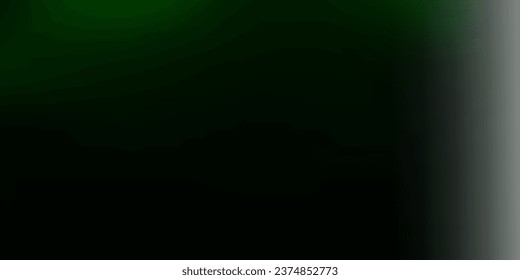 Dark green vector blurred pattern. Colorful gradient abstract illustration in blur style. Modern design for your apps.