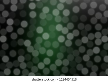 Dark Green vector blurred shine abstract background. Colorful abstract illustration with gradient. The template for backgrounds of cell phones.