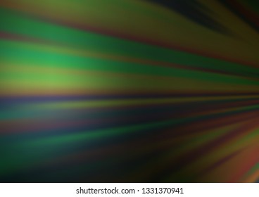 Dark Green vector blurred shine abstract pattern. Shining colorful illustration in a Brand new style. The elegant pattern for brand book.