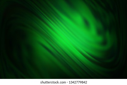 Dark Green vector blurred shine abstract background. Colorful illustration in abstract style with gradient. The best blurred design for your business.