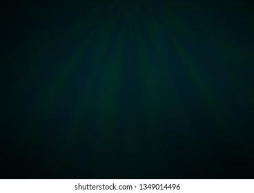 Dark Green vector blurred shine abstract pattern. Colorful illustration in abstract style with gradient. Brand new style for your business design.