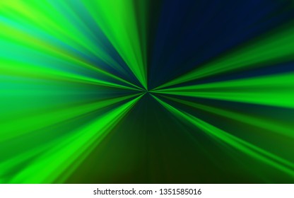 Dark Green vector blurred shine abstract texture. Glitter abstract illustration with gradient design. Background for a cell phone.