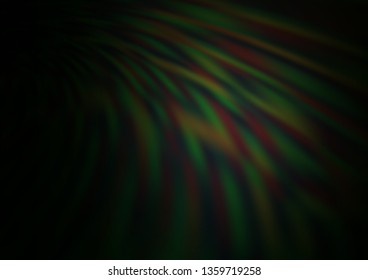 Dark Green vector blurred shine abstract background. Shining colorful illustration in a Brand new style. Brand new style for your business design.