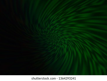 Dark Green vector blurred shine abstract background. A vague abstract illustration with gradient. A new texture for your design.