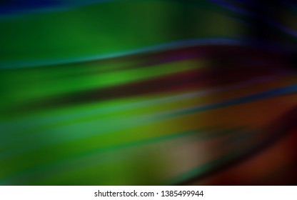 Dark Green vector blurred shine abstract texture. An elegant bright illustration with gradient. Blurred design for your web site.