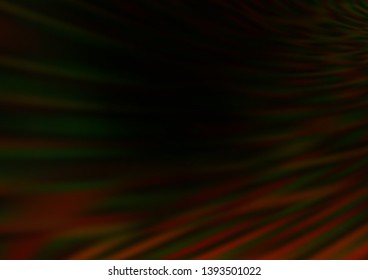 Dark Green vector blurred shine abstract pattern. Colorful illustration in blurry style with gradient. A completely new design for your business.