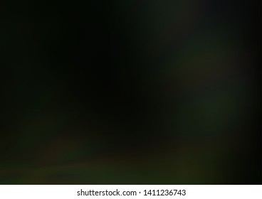 Dark Green vector blurred shine abstract pattern. A vague abstract illustration with gradient. A completely new design for your business.