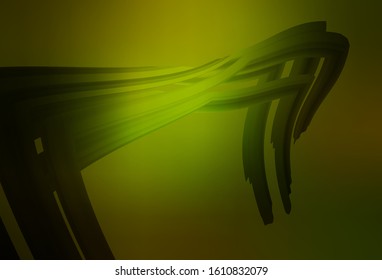 Dark Green vector blurred shine abstract texture. New colored illustration in blur style with gradient. Smart design for your work.