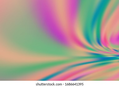 El vector verde oscuro difuminado brillan el fondo abstracto. Ilustración abstracta de color con degradado. Nuevo diseño para su negocio.