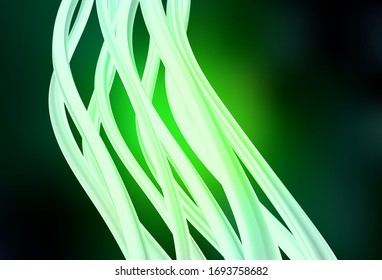Dunkelgrüne Vektorillustration unscharfe glänzende abstrakte Vorlage. Farbige abstrakte Illustration mit Farbverlauf. Das beste unscharfe Design für Ihr Unternehmen.