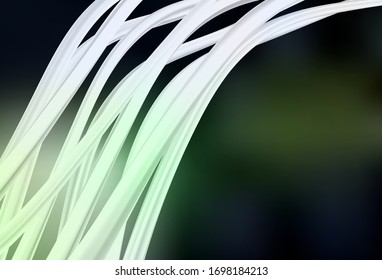 Dark Green vector blurred shine abstract texture. Shining colorful illustration in smart style. Background for designs.