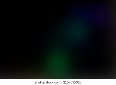 El vector verde oscuro difuminado brillo patrón abstracto. Una ilustración de color completamente nueva en un estilo bokeh. Textura inteligente para tu diseño.