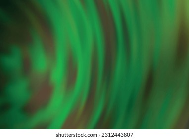 El vector verde oscuro borroso brillo textura abstracta. Ilustración colorida en estilo abstracto con gradiente. Fondo para los diseños.