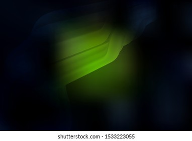 Dark Green vector blurred template. An elegant bright illustration with gradient. New design for your business.