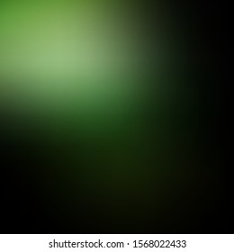 Dark Green vector blurred template. Colorful illustration in halftone style with gradient. Elegant background for websites.