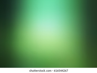 DARK green vector blurry bright background design. Shine colored background in brand-new style with gradient. 