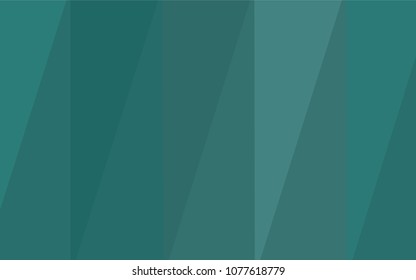 Dark Green vector blurry triangle template. Polygonal abstract illustration with gradient. The polygonal design can be used for your web site.