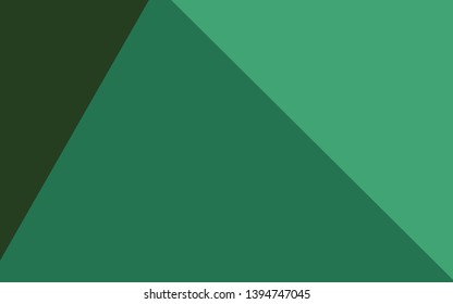Dark Green vector blurry triangle pattern. A completely new color illustration in a vague style. Template for your brand book.