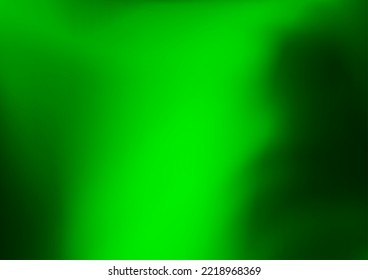 Bokeh del vector verde oscuro y patrón colorido. Ilustración creativa en estilo de semitono con gradiente. Nuevo estilo para su diseño de negocio.