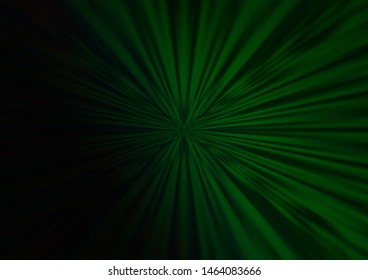 Dark Green vector bokeh template. A vague abstract illustration with gradient. The background for your creative designs.