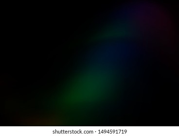 Dark Green vector bokeh template. Shining colorful illustration in a Brand new style. The elegant pattern for brand book.