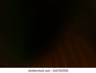 Dark Green vector bokeh template. Colorful illustration in blurry style with gradient. The best blurred design for your business.