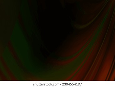 Dark Green vector bokeh template. An elegant bright illustration with gradient. Brand new design for your business.