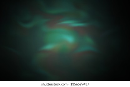 Dark Green vector colorful abstract background. Colorful abstract illustration with gradient. Smart design for your work.