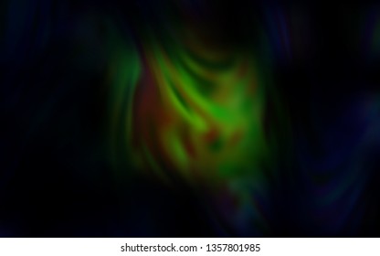 Dark Green vector colorful abstract background. Creative illustration in halftone style with gradient. New style design for your brand book.