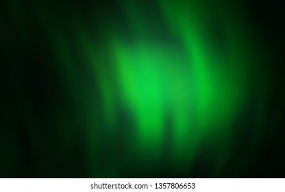 Dark Green vector colorful abstract background. An elegant bright illustration with gradient. New style design for your brand book.