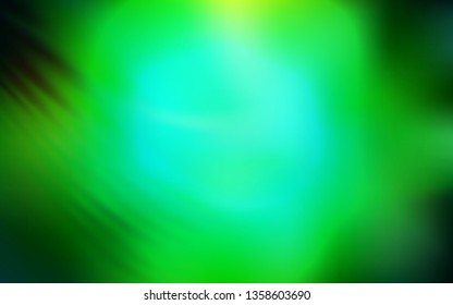 Dark Green vector colorful abstract background. An elegant bright illustration with gradient. Smart design for your work.