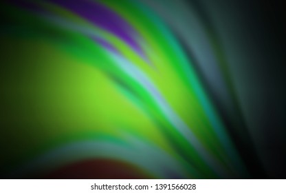 Dark Green vector colorful abstract texture. New colored illustration in blur style with gradient. Blurred design for your web site.