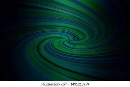 Dark Green vector colorful abstract background. A completely new colored illustration in blur style. New style design for your brand book.