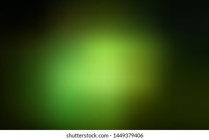Dark Green vector colorful abstract background. An elegant bright illustration with gradient. The best blurred design for your business.