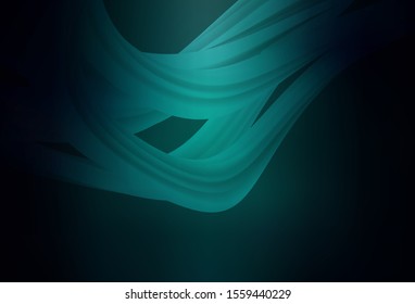 Dark Green vector colorful abstract texture. Abstract colorful illustration with gradient. Background for a cell phone.